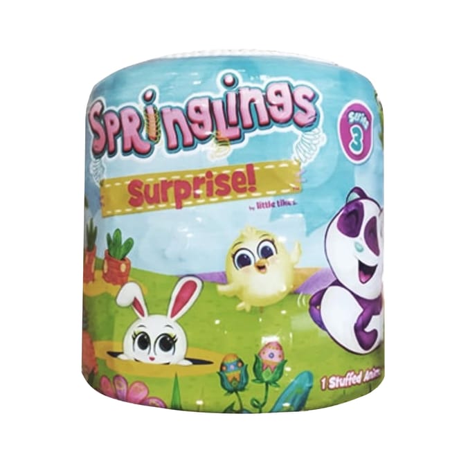 Little Tikes Springlings Suprise Springy Plush Pets - Series 3 (1 Random)