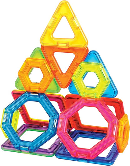 Magformers: Challenger 14 - Magnetic Construction Tiles Toy