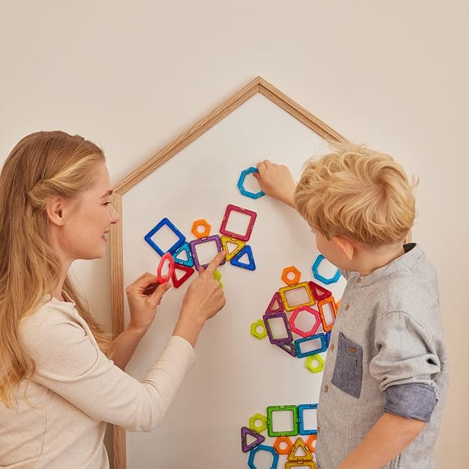 Magformers: Challenger 14 - Magnetic Construction Tiles Toy