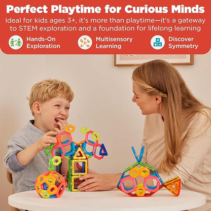 Magformers: Challenger 30 Set - Magnetic Construction Tiles Building Toy