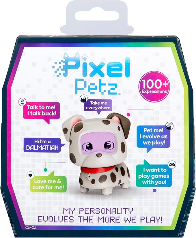MGA Pixel Petz - Dalmatian - Interactive Digital Pet Dog