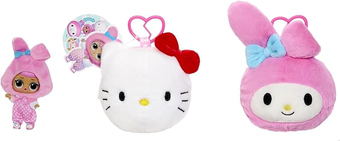 L.O.L. Surprise! Loves Hello Kitty Reversible Plush Surprise