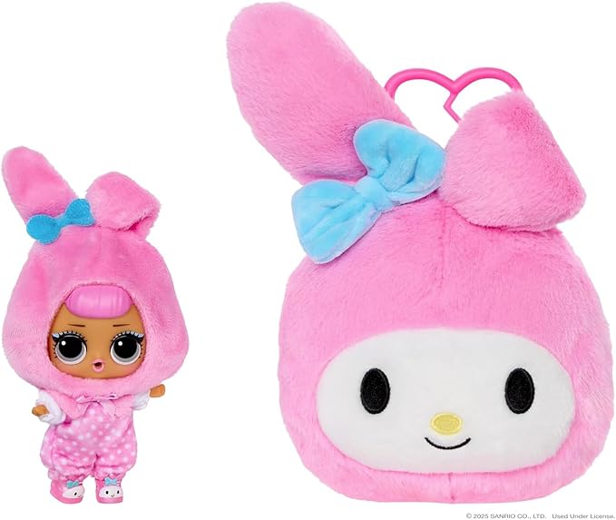L.O.L. Surprise! Loves Hello Kitty Reversible Plush Surprise