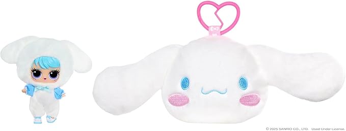 L.O.L. Surprise! Loves Hello Kitty Reversible Plush Surprise