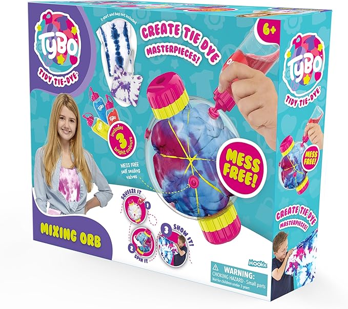 Tybo Tie-Dye Mixing Orb Craft Kit