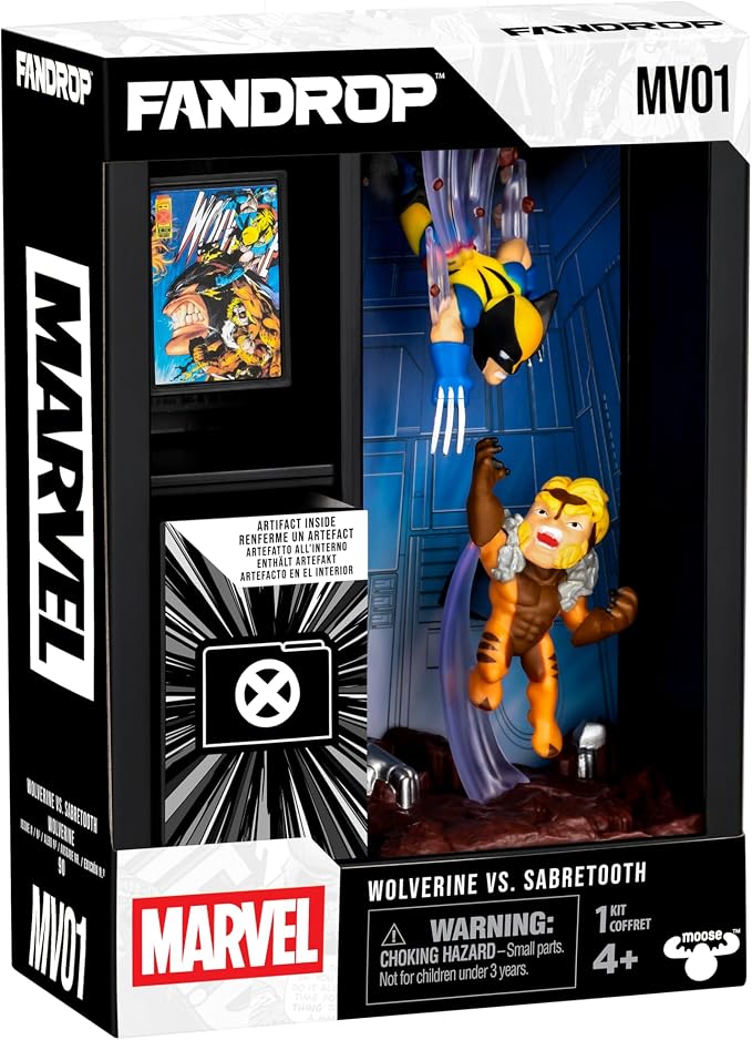 FANDROP Marvel: Wolverine VS. Sabretooth Display Diorama (MV01)