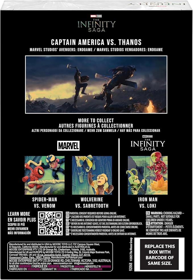 FANDROP Marvel: Captain America VS. Thanos Display Diorama (MV03)