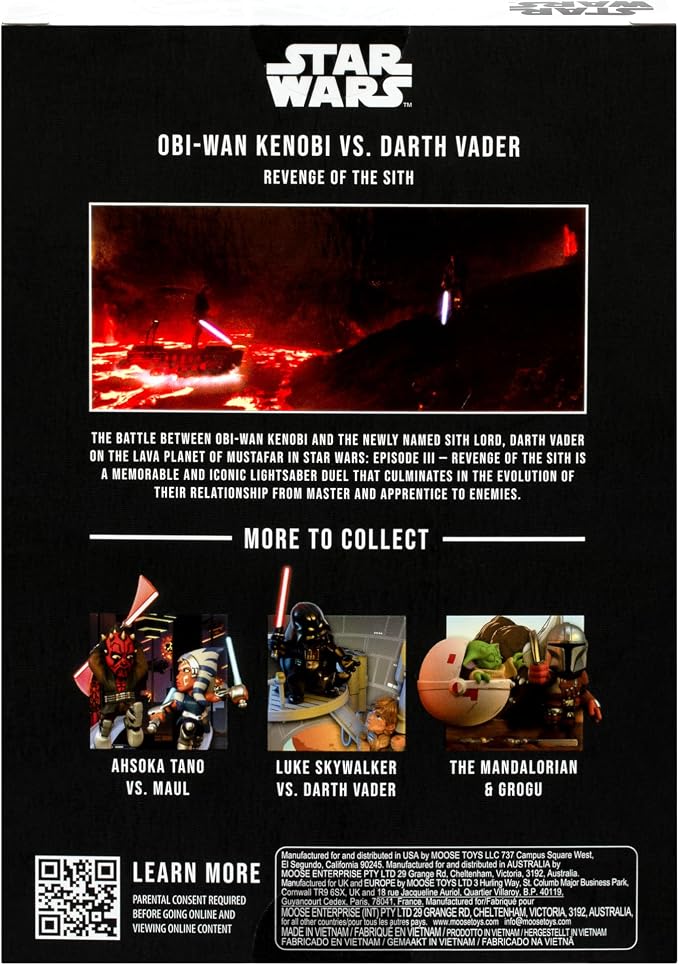 FANDROP Star Wars: Obi-Wan Kenobi VS. Darth Vader Display Diorama (SW01)