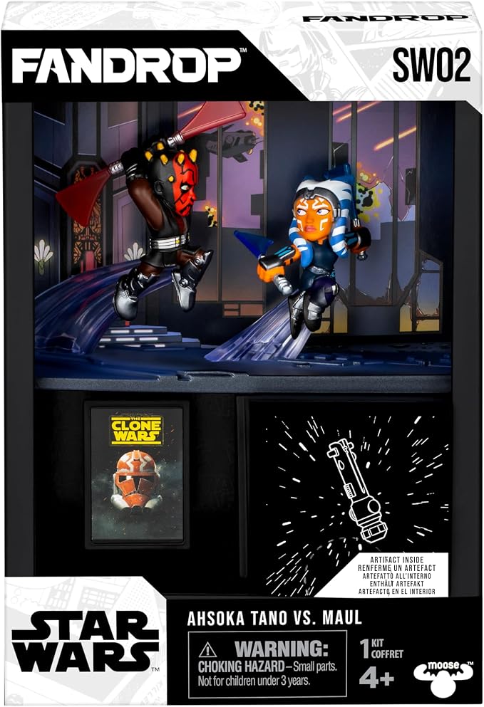 FANDROP Star Wars: Ahsoka Tano VS. Maul Display Diorama (SW02)