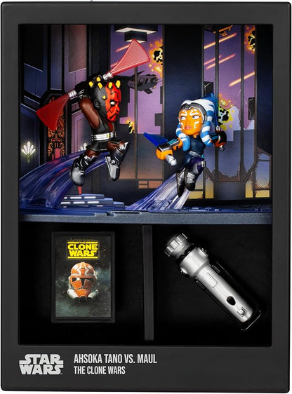 FANDROP Star Wars: Ahsoka Tano VS. Maul Display Diorama (SW02)