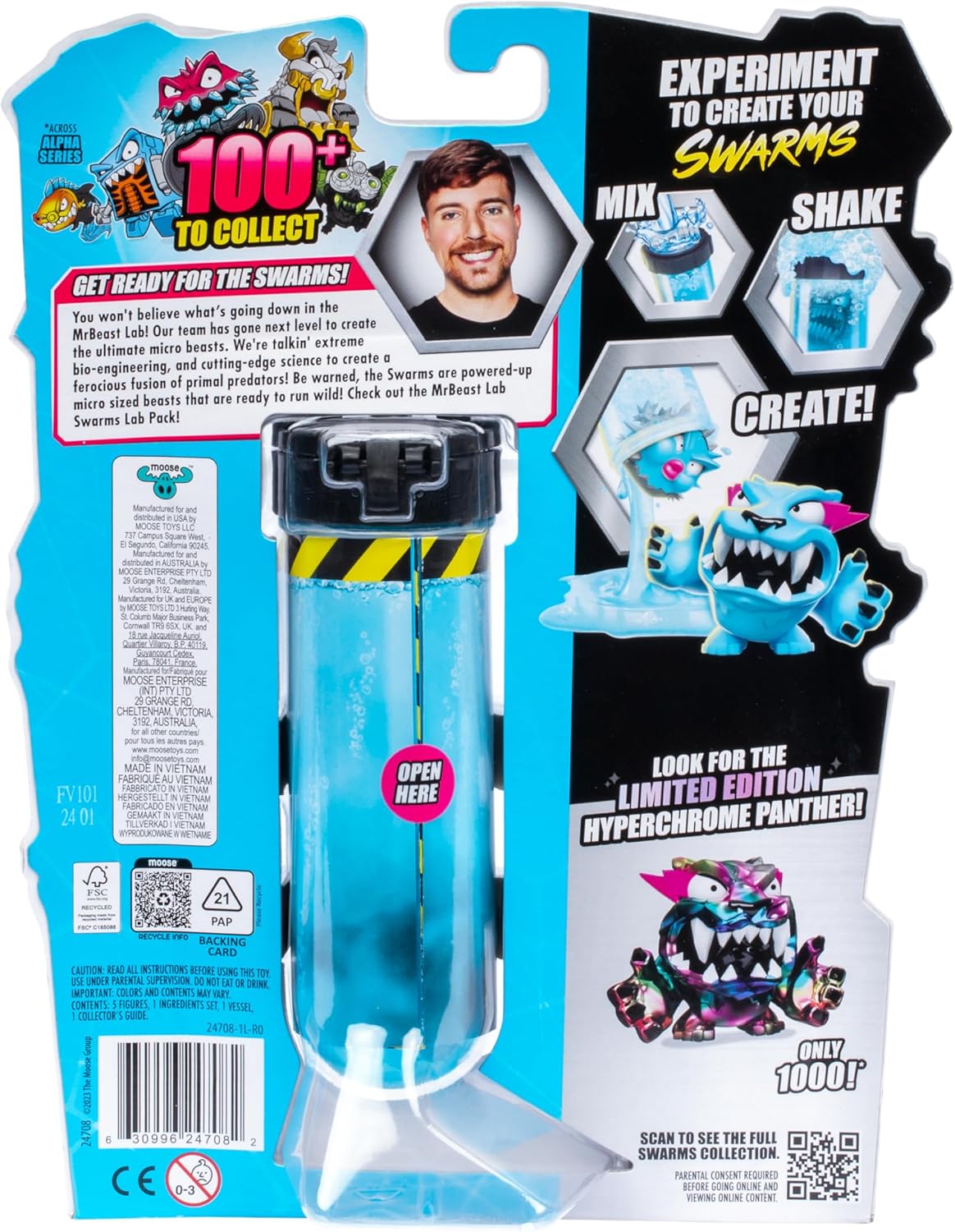 MrBeast Lab Swarms 5 Pack Mega Lab Assortment