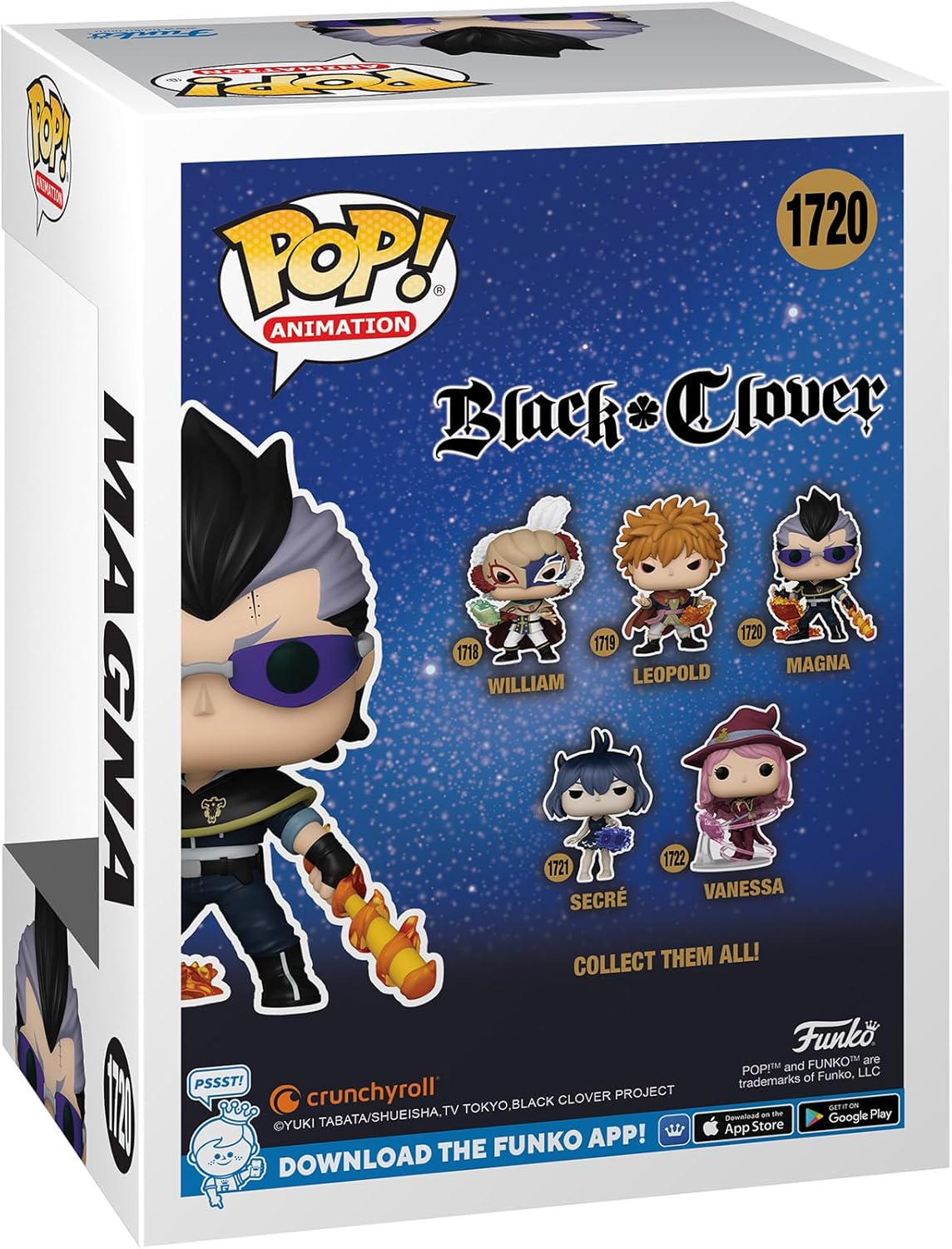 Funko Pop! Animation: Black Clover - Magna Swing - Collectable Vinyl Figure