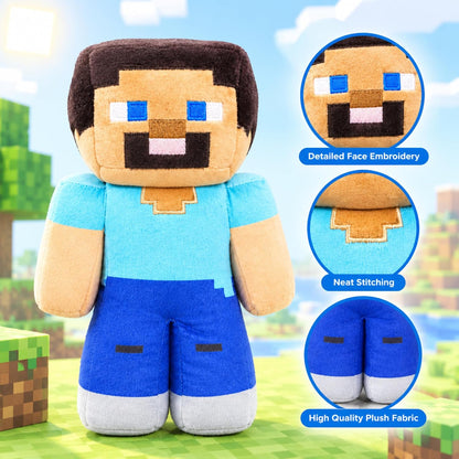 Minecraft Steve 44cm Plush Toy