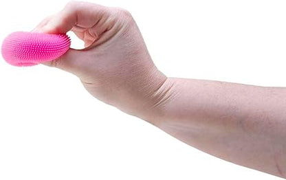 NeeDoh Teenie Needoh Fuzzball 4-Pack - Sensory Squeeze Toy