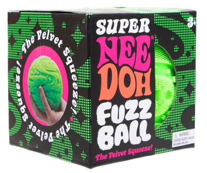 NeeDoh Super Fuzzball - Velvet Squeeze Large Soft-Cloud Squishy Stress Ball