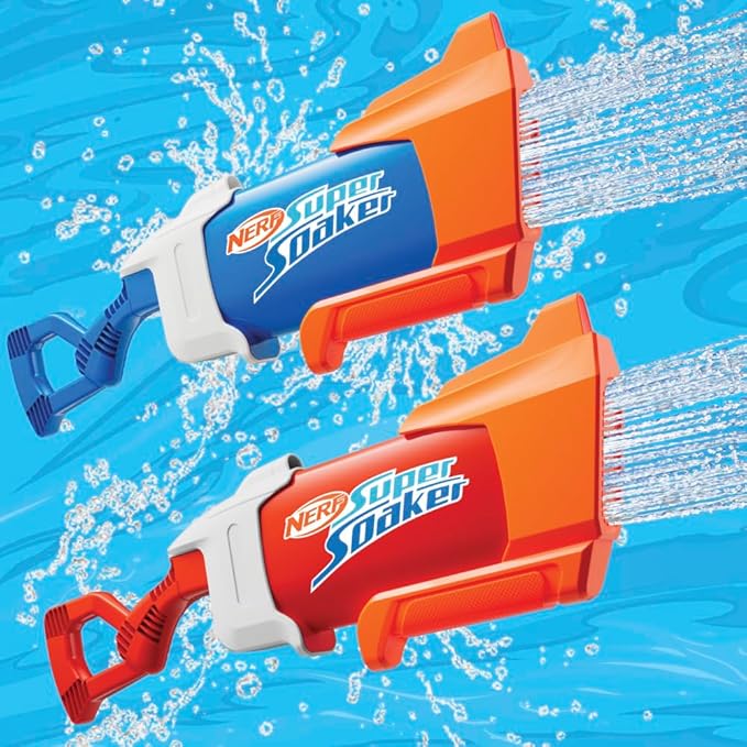 NERF Super Soaker Double Pack Rainstorm Riot Launcher