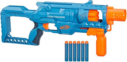 Nerf Elite 2.0 - Contender With 6 Nerf Elite Foam Darts