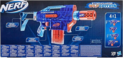 NERF Elite 2.0: Stormcharge Wild Edition, Motorized Blaster
