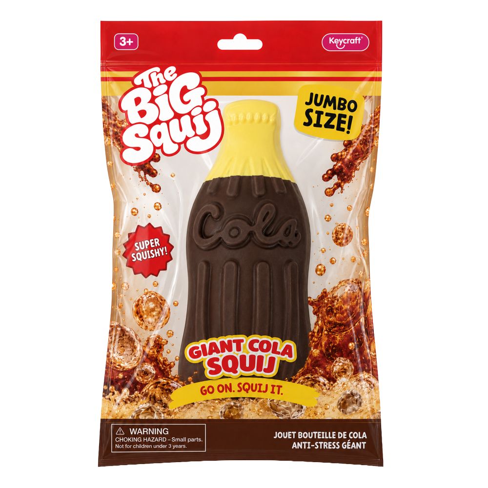The Big Squij Cola Bottle Slow-Rise Squishy Toy (1 single)