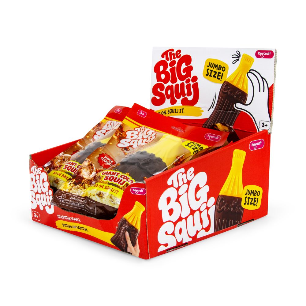 The Big Squij Cola Bottle Slow-Rise Squishy Toy (1 single)
