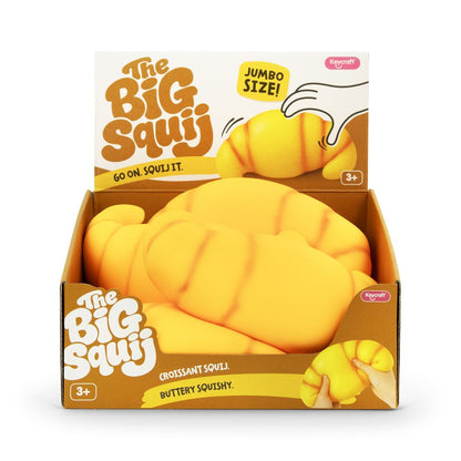 Big Squij Croissant Slow-Rise Squishy Toy (1 single)
