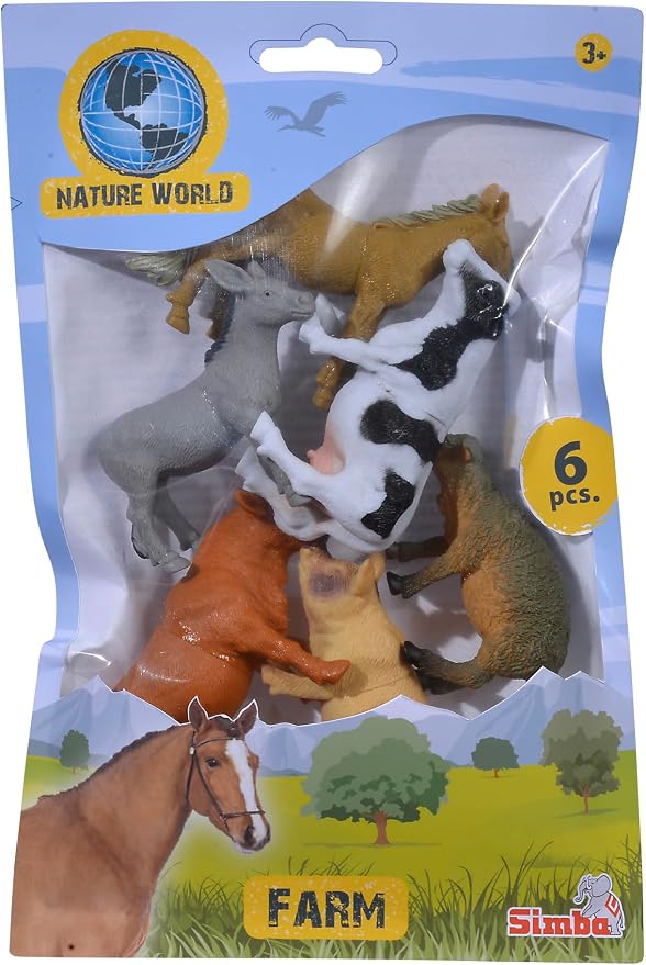 Nature World Animal Figure Playset - 3 Different Bags of Animals