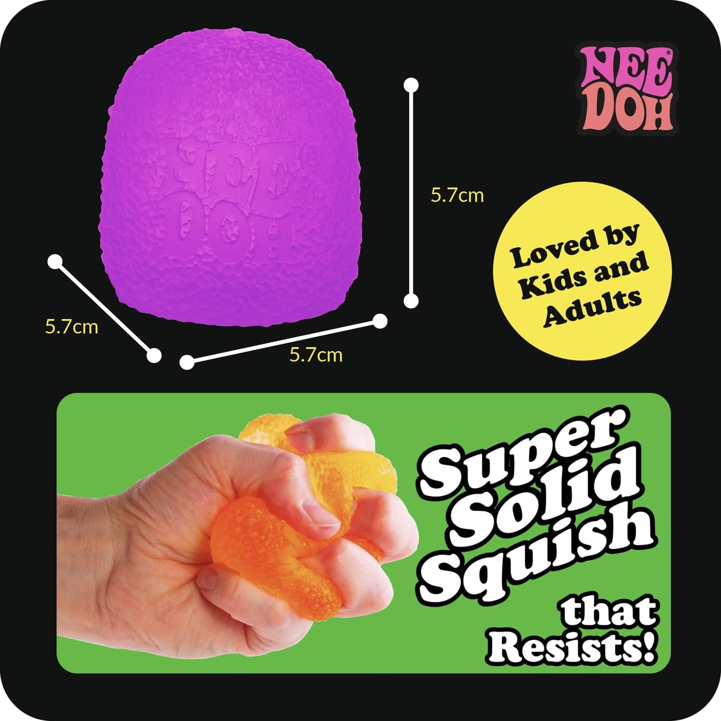 NeeDoh Gumdrop Squishy Fidget Toy - Sweetie-Themed Stress Ball