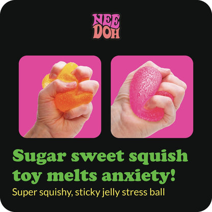 NeeDoh Gumdrop Squishy Fidget Toy - Sweetie-Themed Stress Ball