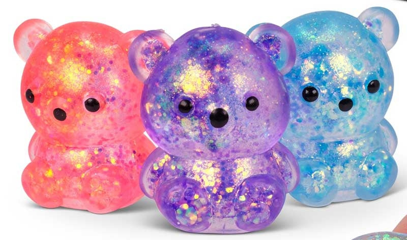 Scrunchems: Sugar Squishy Bears, 3-Pack