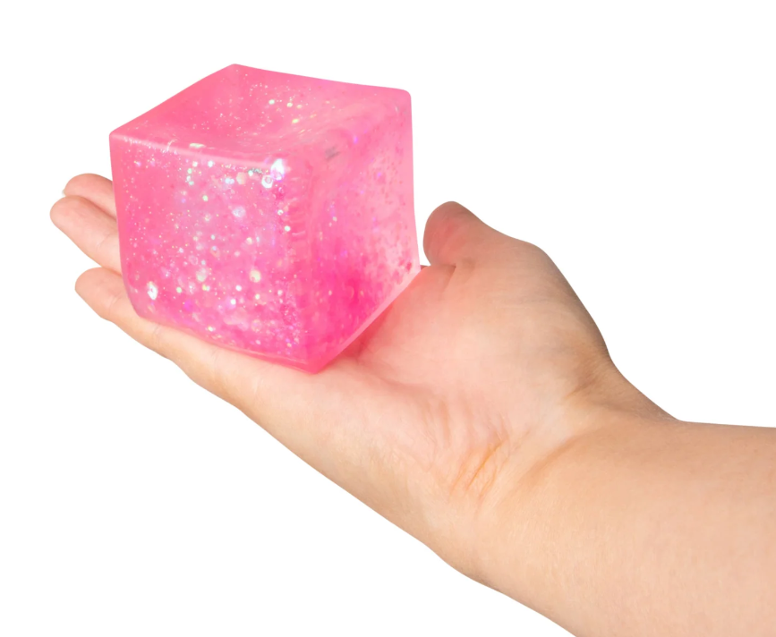 Scrunchems: Glitter Squishy Sugar Cube - Single Pack