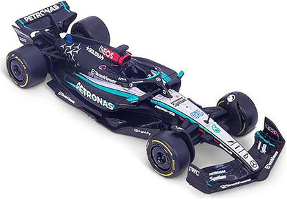 Bburago F1 Formula 1 MERCEDES AMG W15 (2024): RUSSELL - Die-Cast Replica Collectible Race Car Model