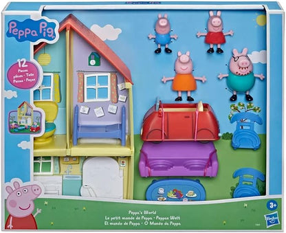 Peppa Pig - Peppa's World 12 Piece Playset