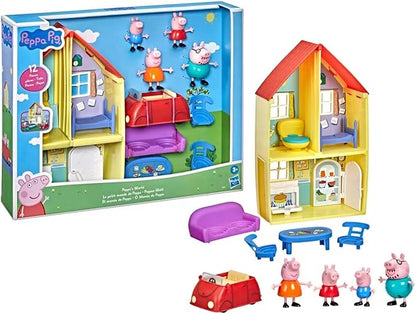 Peppa Pig - Peppa's World 12 Piece Playset