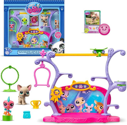 Littlest Pet Shop - Pets Got Talent Playset Playset With 2 Exclusive Pet Mini Figures