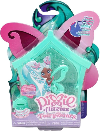 Pixie Flitzies Fairy Doors - Birthday Pixie