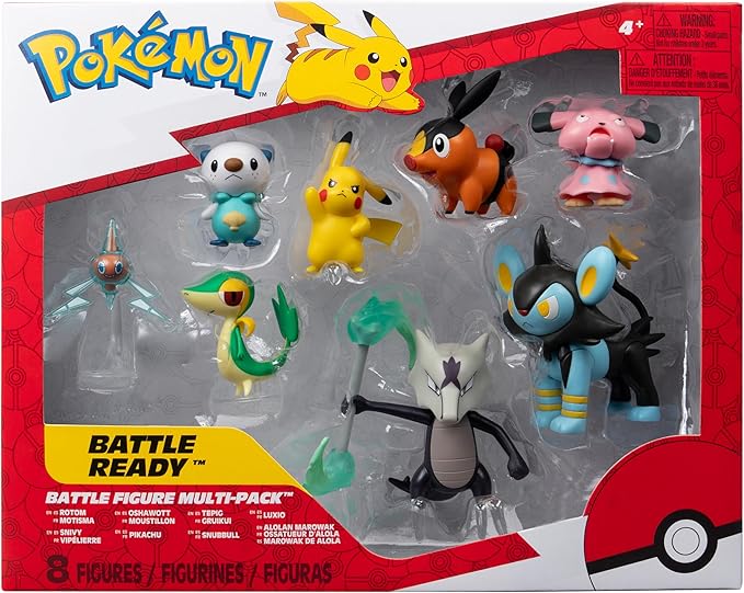 Pokemon Battle Figure Multi-Pack (8 Figures)