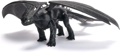Dreamworks Dragons, How to Train Your Dragon, Battle Dragons, Plasma Sounds Night Fury, 13” Action Figure