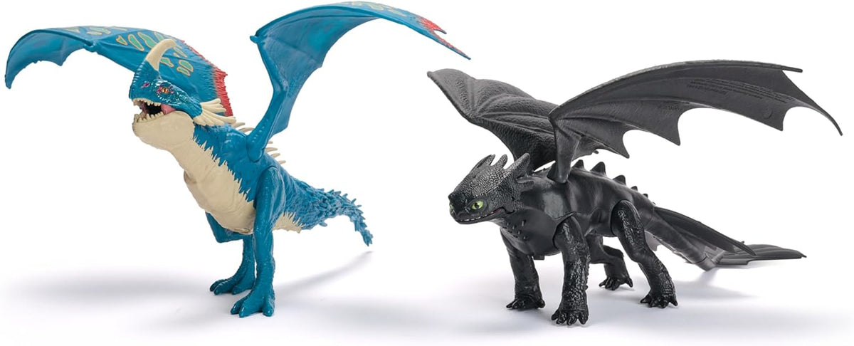 Dreamworks Dragons, How to Train Your Dragon, Battle Dragons, Plasma Sounds Night Fury, 13” Action Figure
