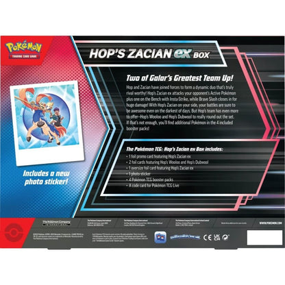 Pokémon TCG: Hop’s Zacian ex Box