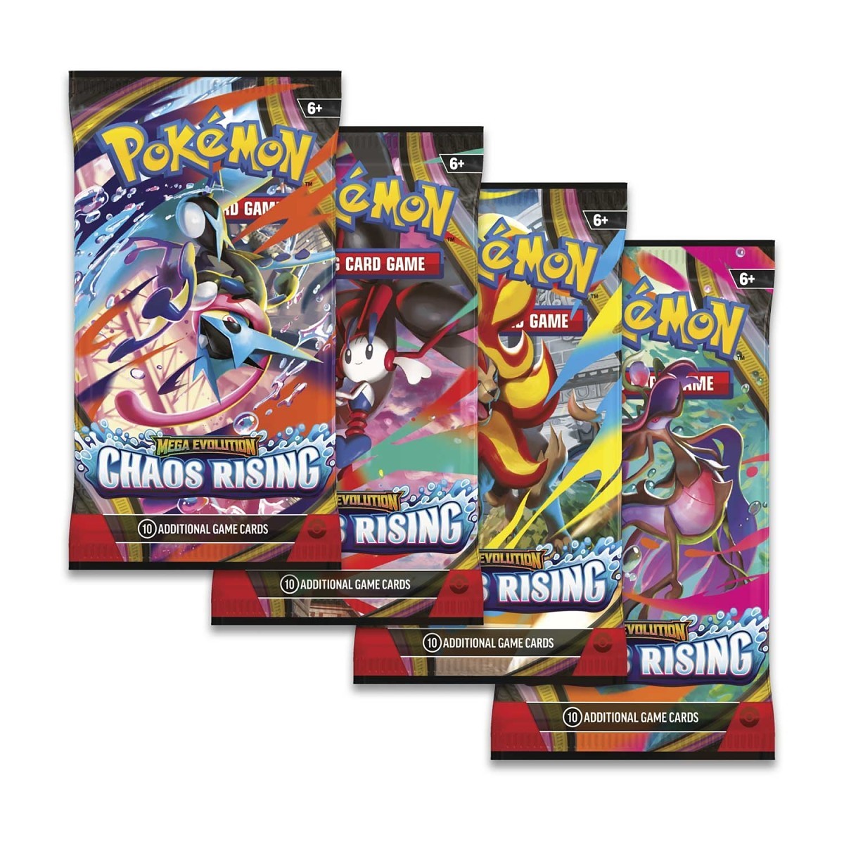Pokémon TCG: Mega Evolution Chaos Rising - Single Booster Pack