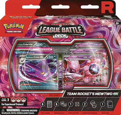 Pokémon TCG: Team Rocket’s Mewtwo ex League Battle Deck