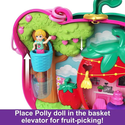 Polly Pocket Playset with 2 Micro Dolls & 12 Accessories