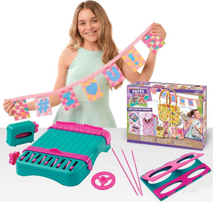Papaer FX Craft Kit Upcycle! Go Create! Tear it, Weave It, Make It!