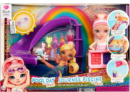 Rainbow High Littles - Pool Day with Blush Playset