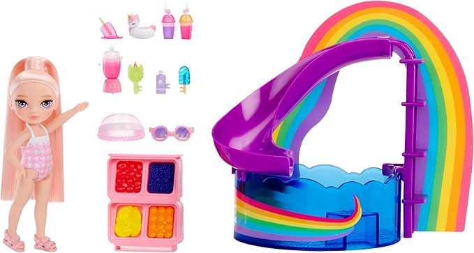 Rainbow High Littles - Pool Day with Blush Playset