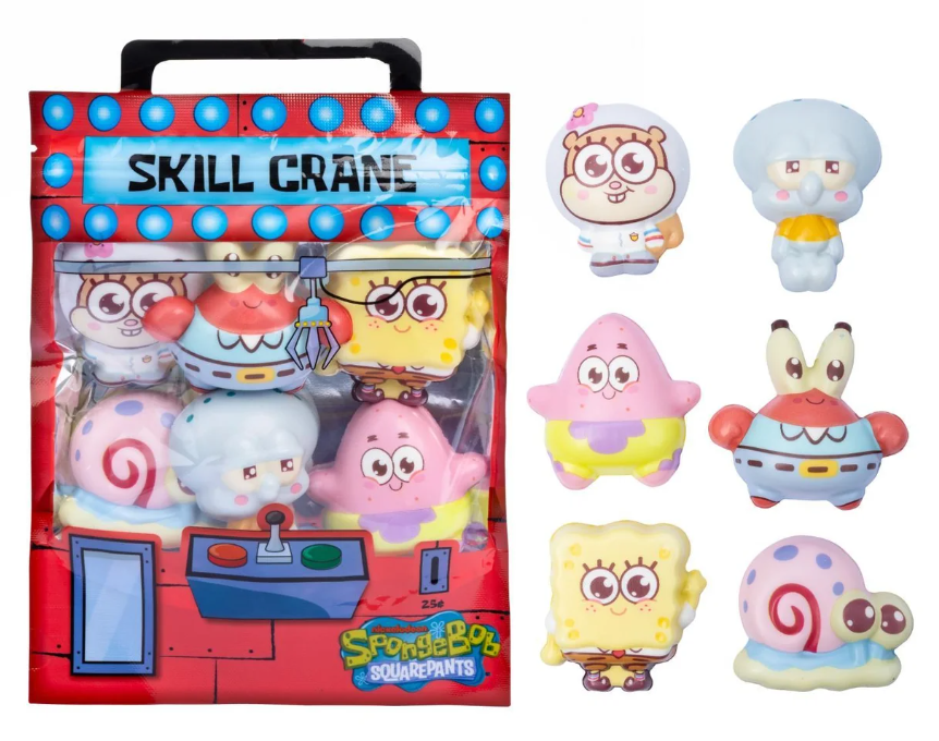 RMS Skill Crane: Spongebob Squarepants - Squishy Pals