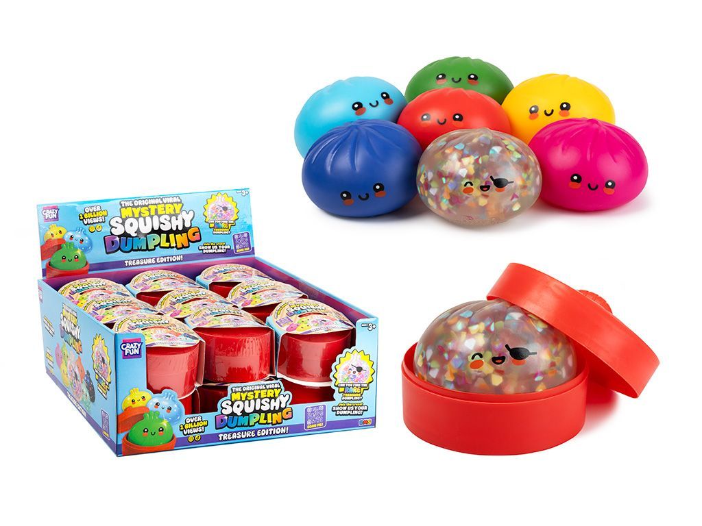 RMS The Original Viral Mystery Squishy Dumpling, Treasure Edition - Single Pack