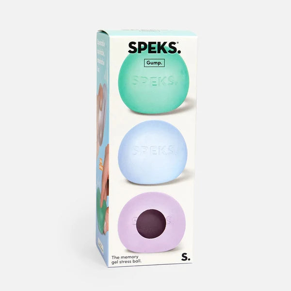 Gump: Speks 3 Pack - Sea Glass, Dew, Mist Gel Balls (Blue)