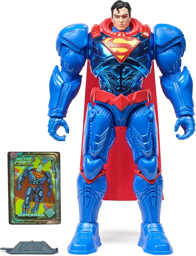 DC Metal Force: Superman Action Figure, 12-Inch