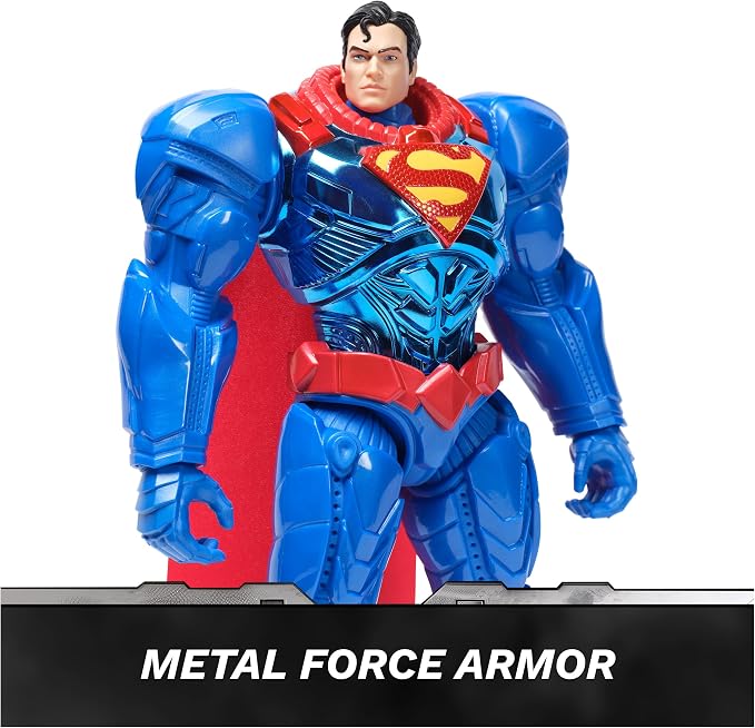 DC Metal Force: Superman Action Figure, 12-Inch